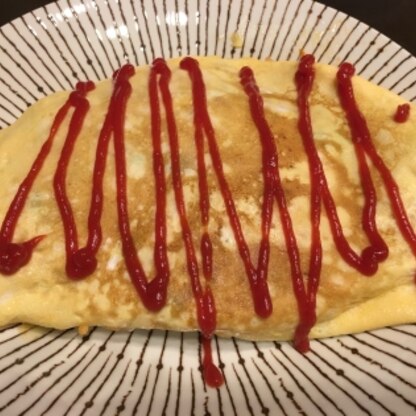 ソースはケチャップで手を抜いてしまいましたが美味しく作れました！